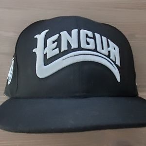 MiLB Fresno Grizzlies "Fresno Tacos" Adjustable Cap, Black and White
